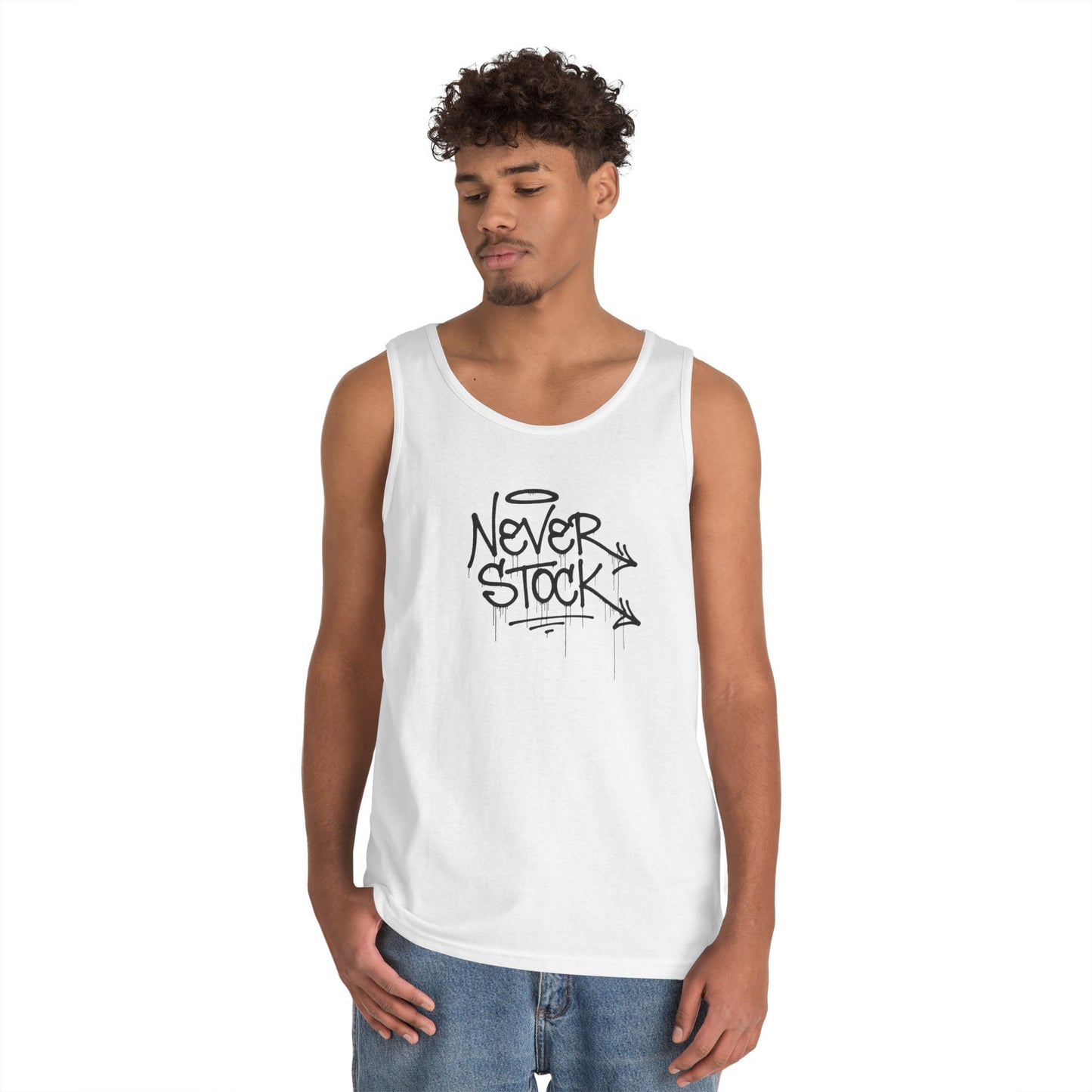 Never Stock Heavy Cotton Tank Top