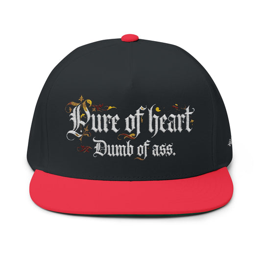 Pure Of Heart Flat Bill (Embroidered)