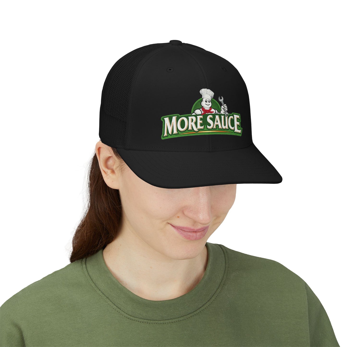 More Sauce Snapback Trucker Cap