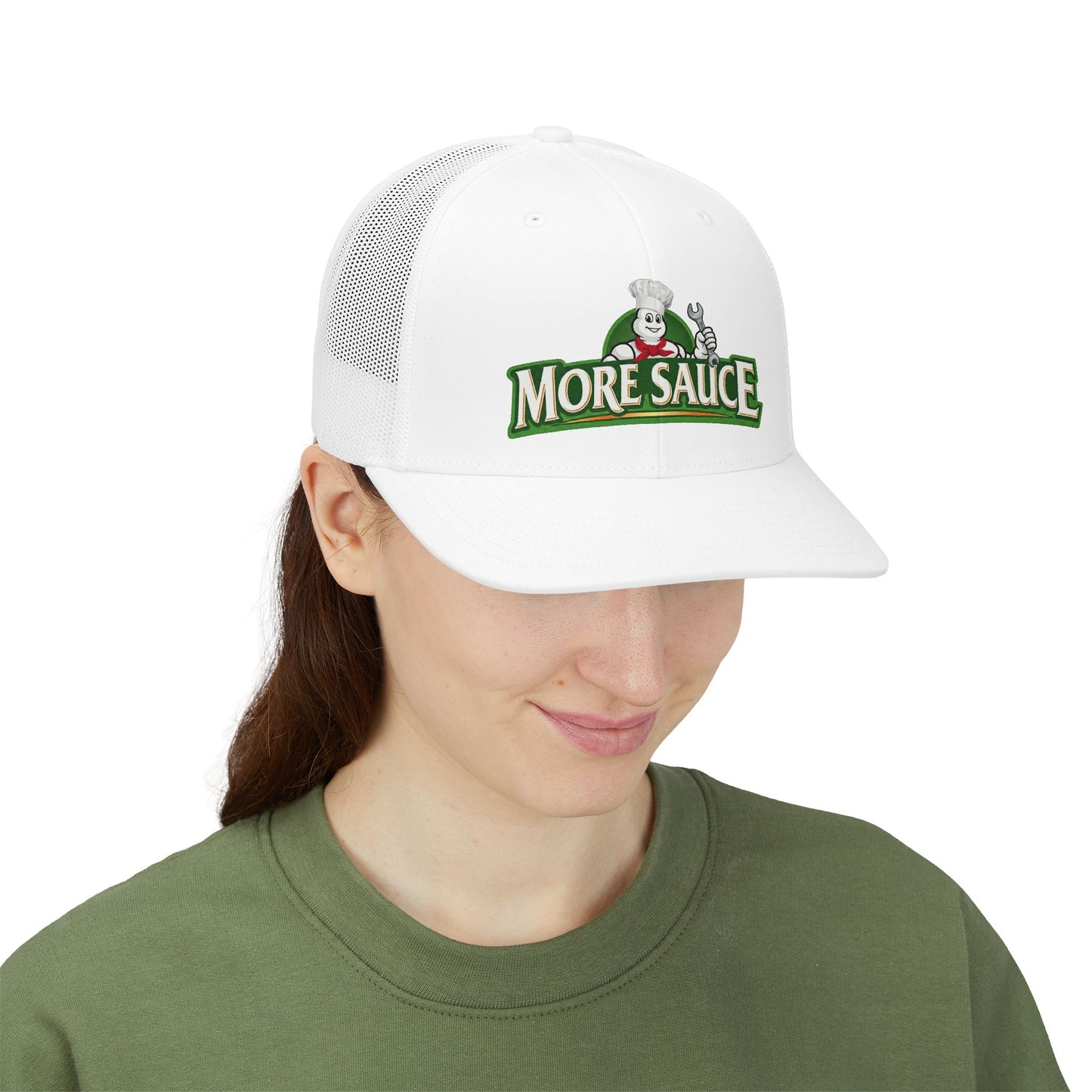 More Sauce Snapback Trucker Cap