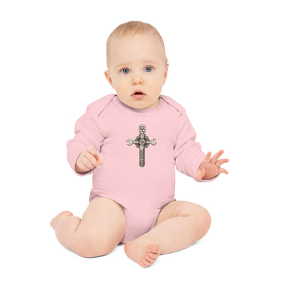 CruciFix Organic Long-Sleeve Onesie