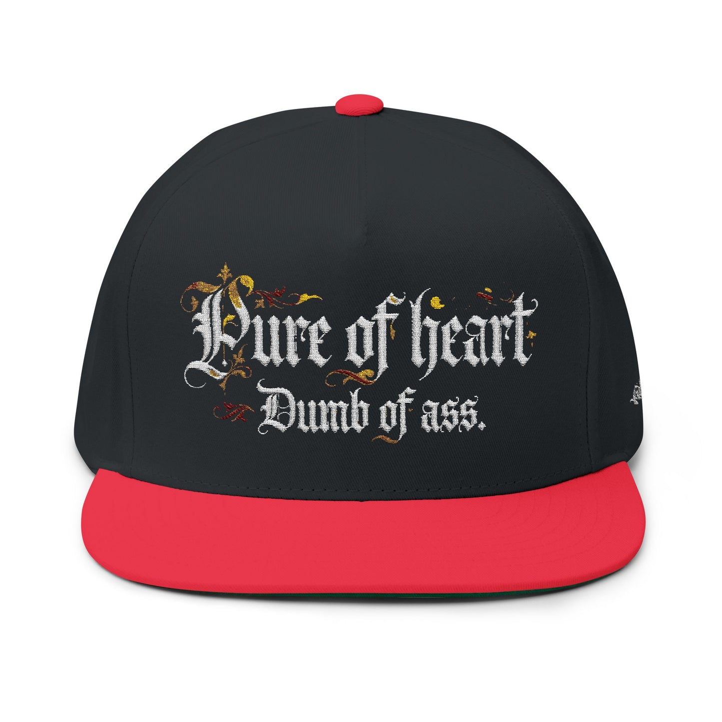 Pure Of Heart Flat Bill (Embroidered)