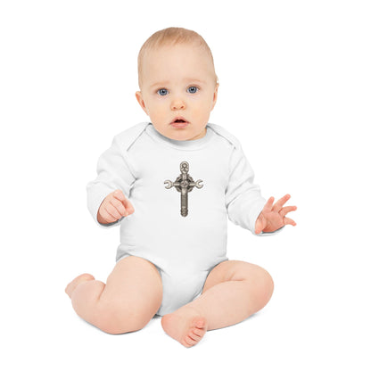 CruciFix Organic Long-Sleeve Onesie