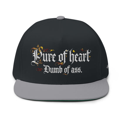 Pure Of Heart Flat Bill (Embroidered)