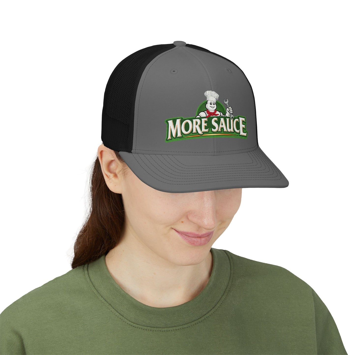 More Sauce Snapback Trucker Cap