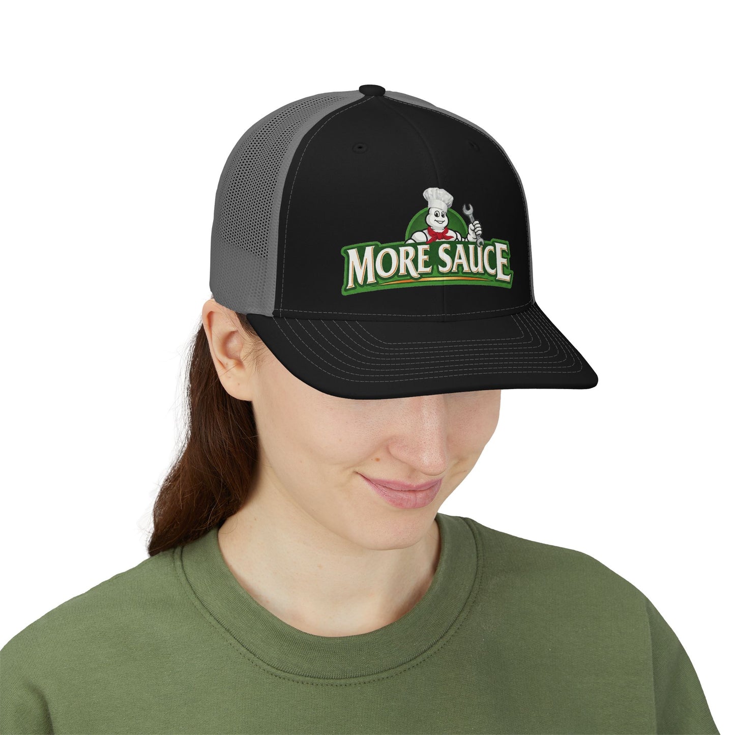 More Sauce Snapback Trucker Cap