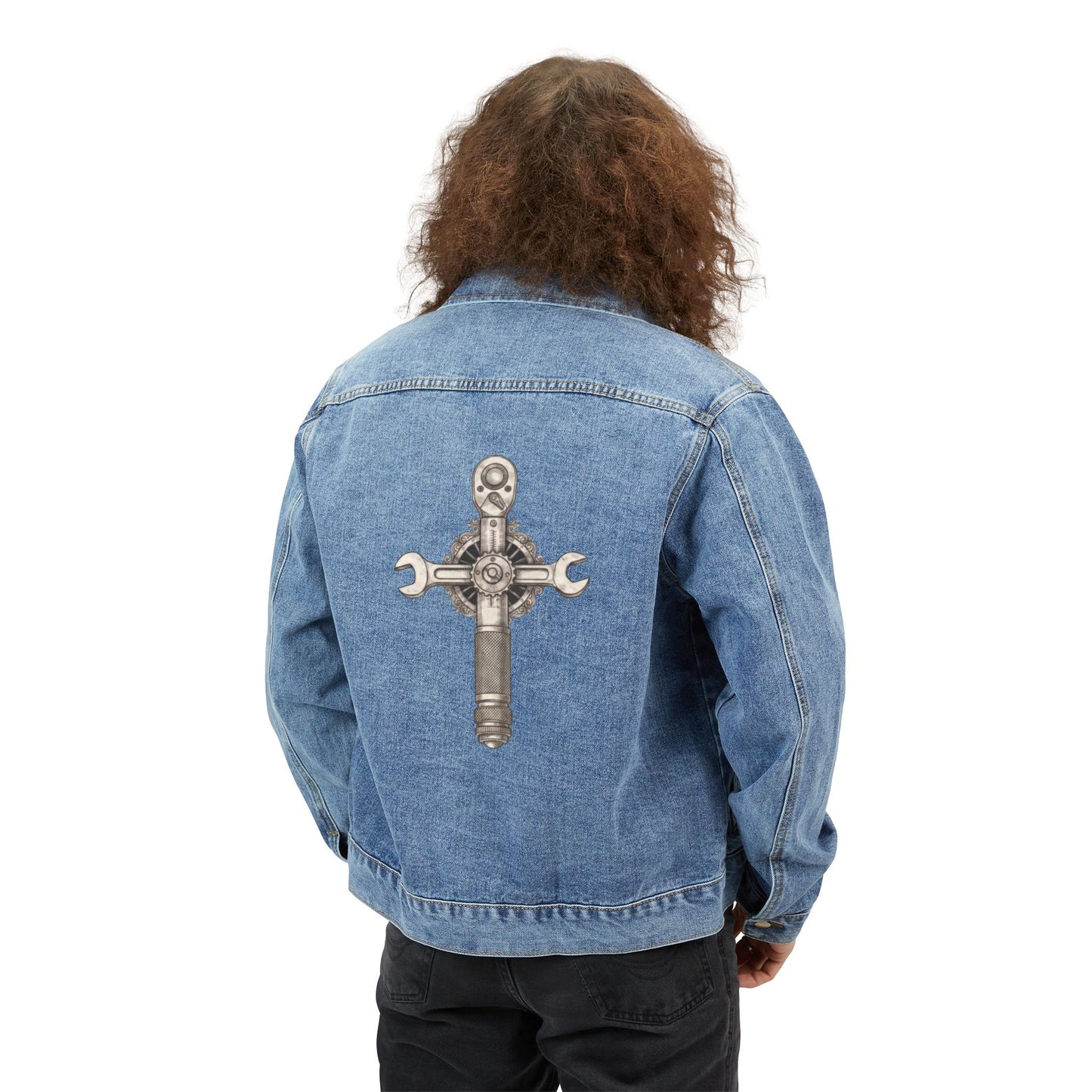 CruciFix Denim Jacket